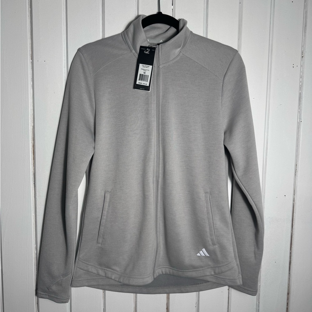 Adidas Women's Gray Elevated Jacket